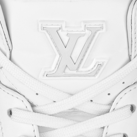 Look stylish with Louis Vuitton Rivoli Sneaker Boot White for men.
